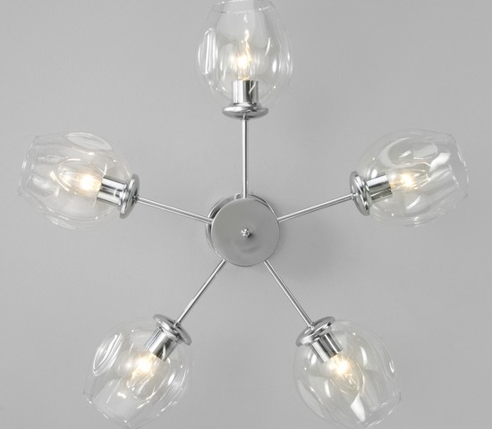 Люстра 30154/5 хром