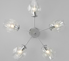 Люстра 30154/5 хром