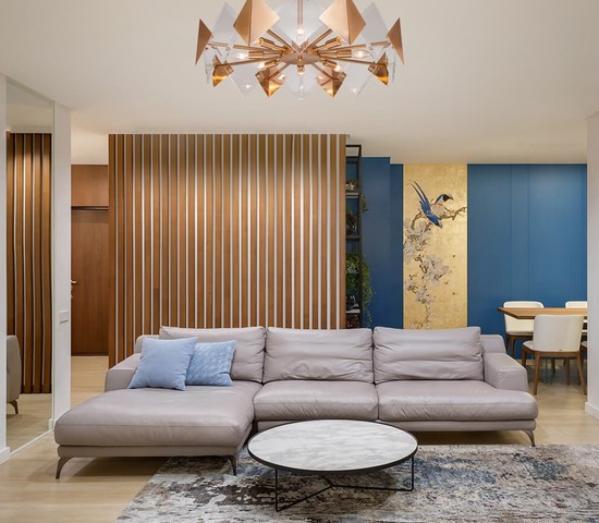 Люстра 60121/8 латунь Smart