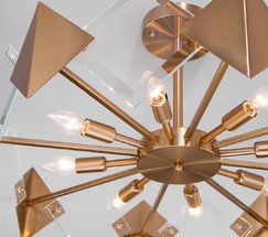 Люстра 60121/8 латунь Smart