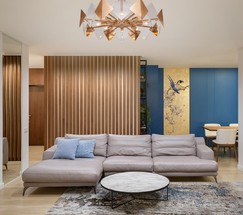 Люстра 60121/8 латунь Smart