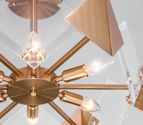 Люстра 60121/6 латунь Smart