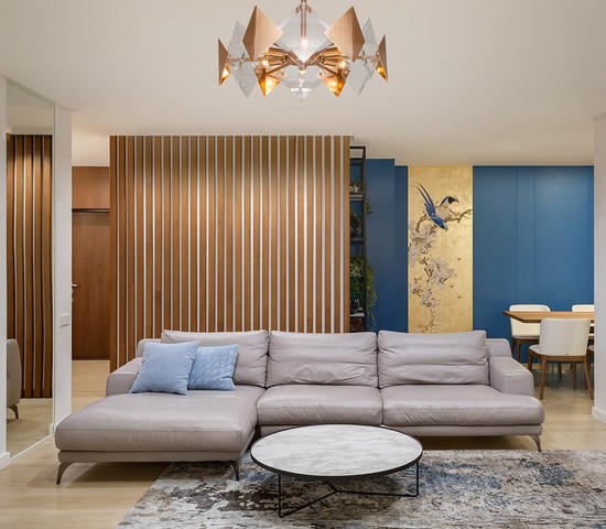 Люстра 60121/6 латунь Smart