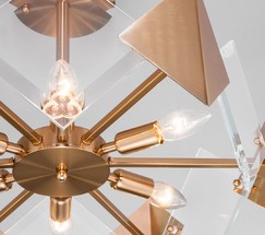 Люстра 60121/6 латунь Smart