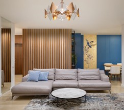 Люстра 60121/6 латунь Smart