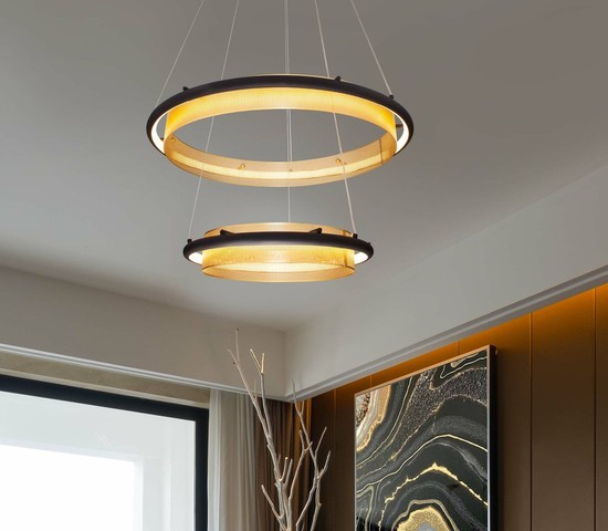 Люстра 90241/2 черный/ золото Smart