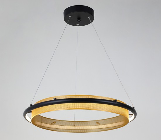 Люстра 90241/1 черный/ золото Smart