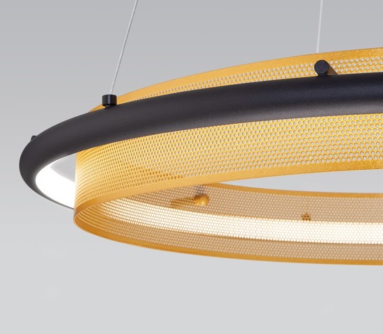 Люстра 90241/1 черный/ золото Smart