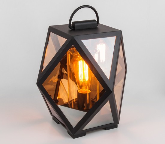 Универсальный уличный светильник Ambra S (35133/S) чёрный