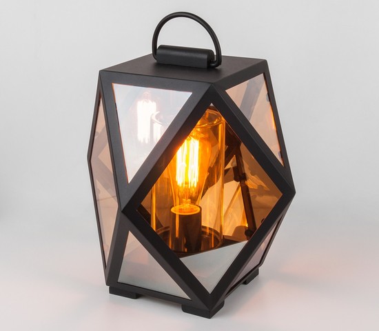 Универсальный уличный светильник Ambra S (35133/S) чёрный