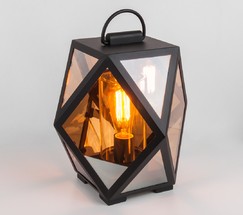 Универсальный уличный светильник Ambra S (35133/S) чёрный