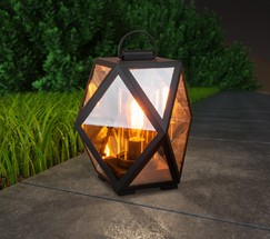 Универсальный уличный светильник Ambra S (35133/S) чёрный