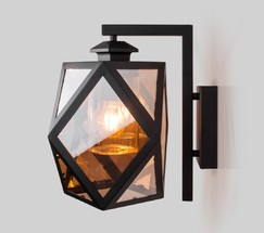 Универсальный уличный светильник Ambra D (35133/D) чёрный