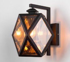 Универсальный уличный светильник Ambra D (35133/D) чёрный