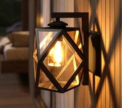 Универсальный уличный светильник Ambra D (35133/D) чёрный