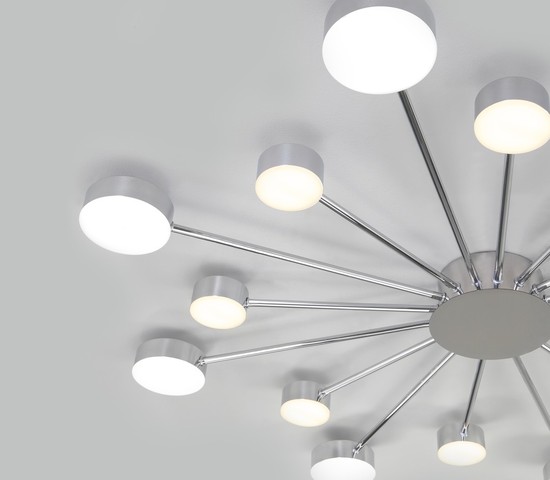 Люстра 90242/16 хром