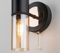 Настенный светильник 70125/1 черный