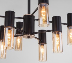 Люстра 70125/8 черный