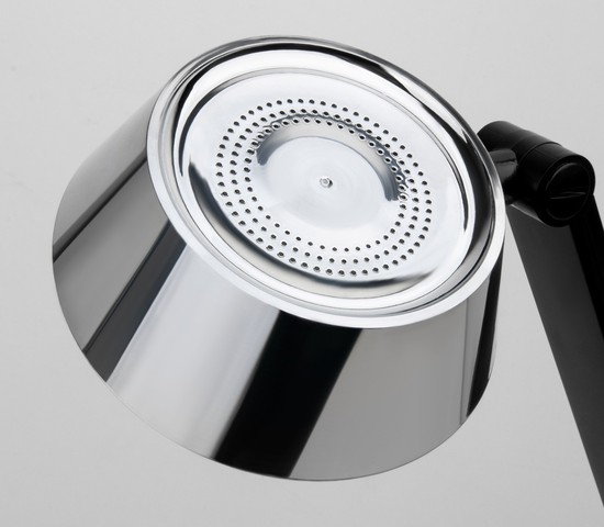 Настольная лампа 80426/1 черный/серебро