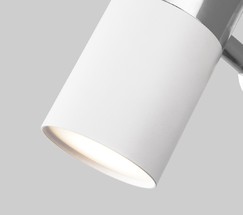 Настенный светильник 20096/1 белый/ хром