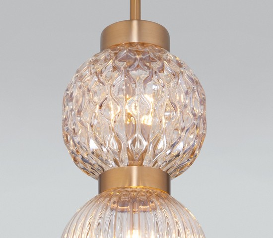 Люстра 50186/2 латунь