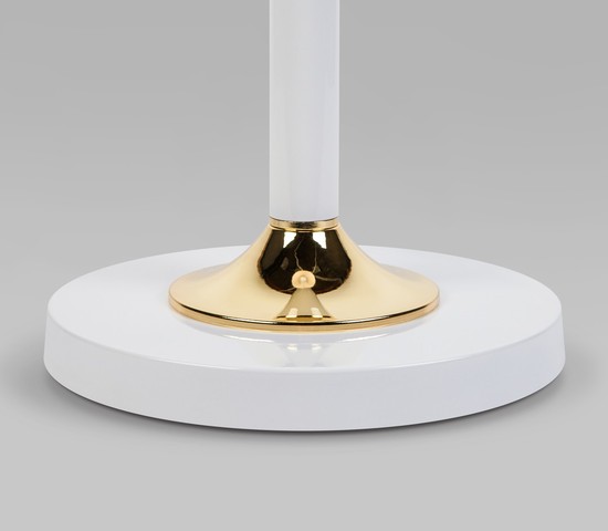 Торшер 01086/1 глянцевый белый