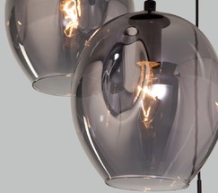 Люстра 50195/3 черный жемчуг