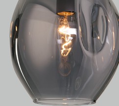 Люстра 50195/1 черный жемчуг