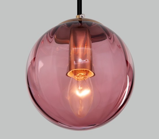 Люстра 50207/1 бордовый