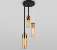 Люстра 50180/3 янтарный