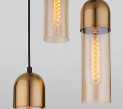 Люстра 50180/3 янтарный