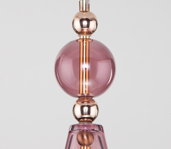 Люстра 50202/1 пурпурный