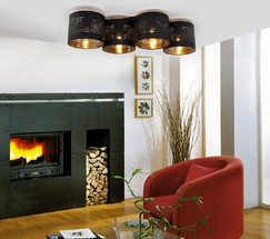 Люстра 852 Tago black