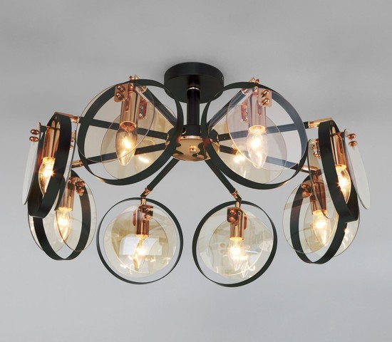 Люстра 70121/8 черный