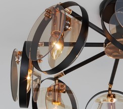 Люстра 70121/8 черный