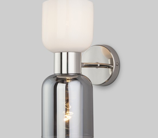 Настенный светильник 60118/2 никель