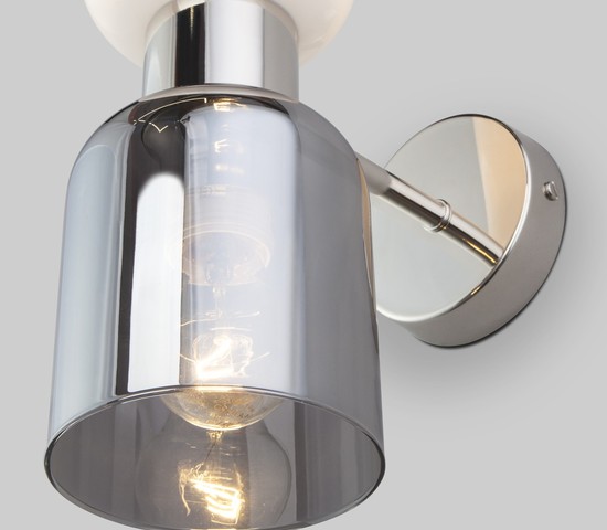 Настенный светильник 60118/2 никель