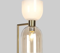 Торшер 01085/2 латунь