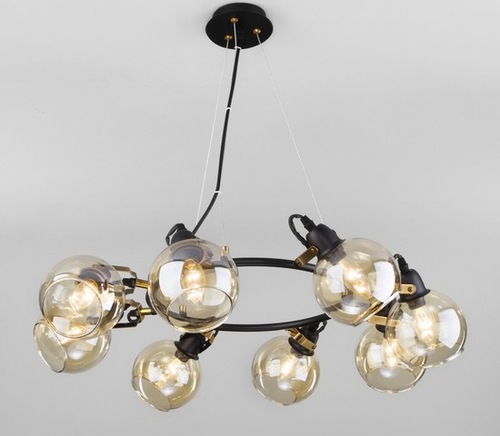 Люстра 70119/8 черный