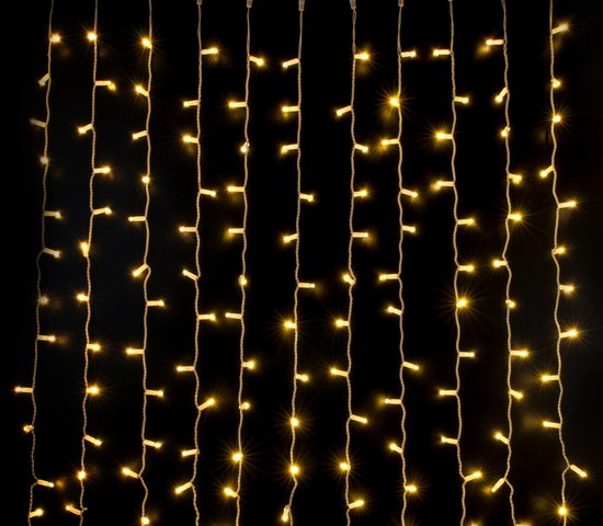 Уличная гирлянда 200-101 теплый белый 2*3м IP65