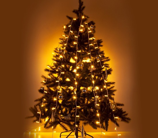 Уличная гирлянда 200-101 теплый белый 2*3м IP65