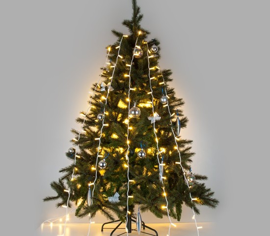 Уличная гирлянда 200-101 теплый белый 2*3м IP65