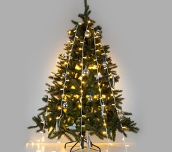 Уличная гирлянда 200-101 теплый белый 2*3м IP65