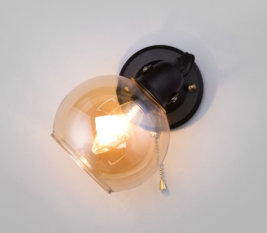 Настенный светильник 70119/1 черный