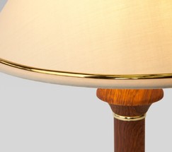 Настольная лампа 60019/1 орех