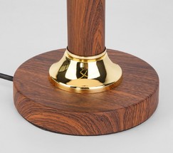 Настольная лампа 60019/1 орех