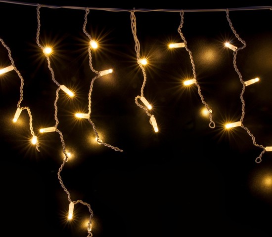 Уличная гирлянда 100-101 теплый белый 3*0,6 м IP65