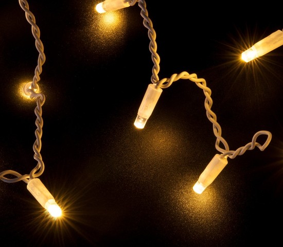 Уличная гирлянда 100-101 теплый белый 3*0,6 м IP65