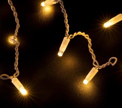 Уличная гирлянда 100-101 теплый белый 3*0,6 м IP65