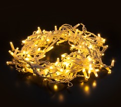 Уличная гирлянда 100-101 теплый белый 3*0,6 м IP65